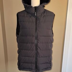 Calvin Klein Men's Gray Puffer Vest